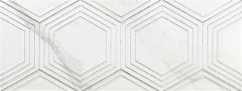 Декор HEXA Decor White (Azulev)
